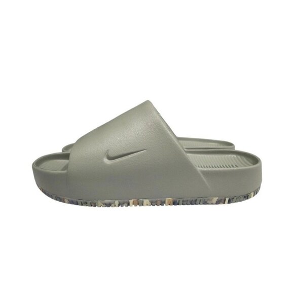 Nike Calm Slide Mens 9 Womens 10 Light Army Slip On Sandal Flip Flop FD4116 301 - Picture 5 of 6
